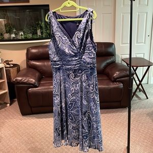 Gently worn, mid length dress